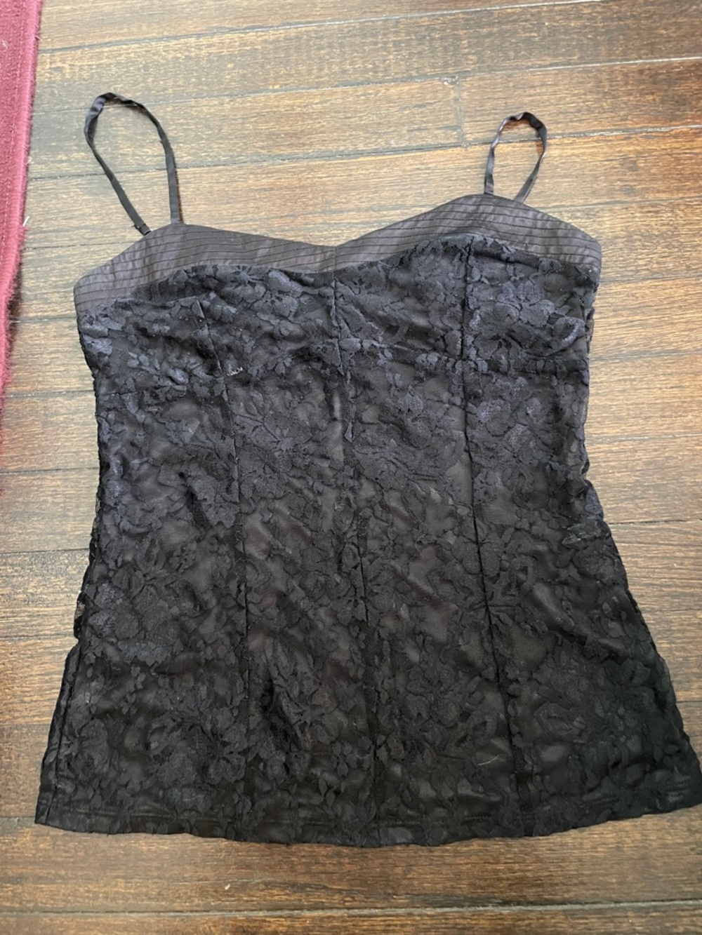 Express Black Lace Camisole